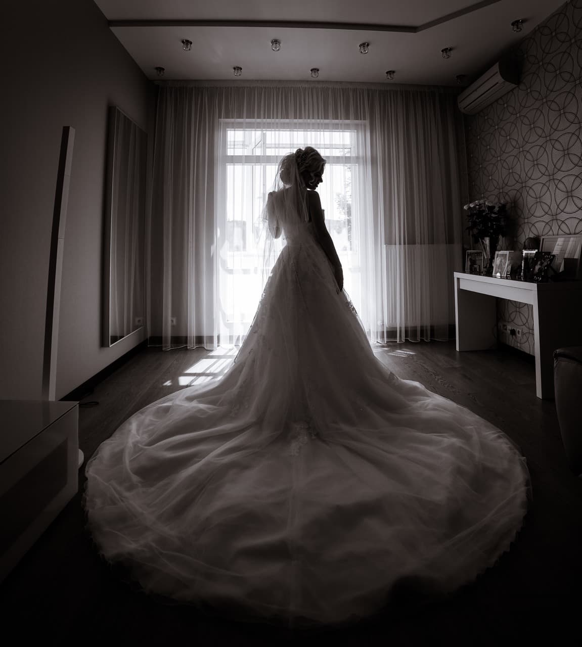 Robe de mariée moderne